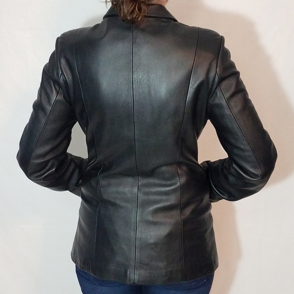 Tunç leder Genuine Leather black jacket!!! - Picture 14 of 14